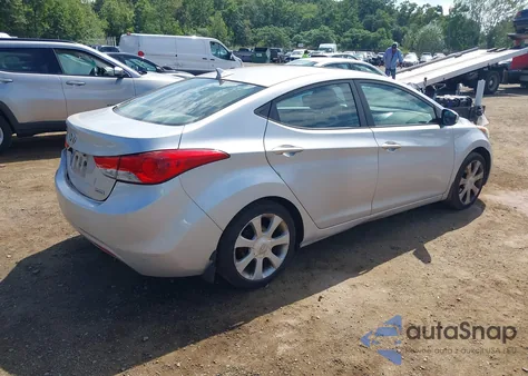2013 Hyundai Elantra Limited z USA, uszkodzony, nr VIN KMHDH4AE7DU970868